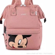 Cute ANELLO MICKEY MOUSE BACKPACK/Children's BAG/Children's BACKPACK/DIAPERS BAG Girls' ANELLO MICKEY Korean MOTIF