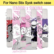For  NX Nano Stixx NX V2 V3 Syok Switch rubber Fashion onepiece Dragon Ball CLear casing individuall