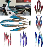 STRIPING STICKER LIS LES POLET Honda Astrea Grand Honda Astrea Grand Elegant Limited Edition 95 96 9