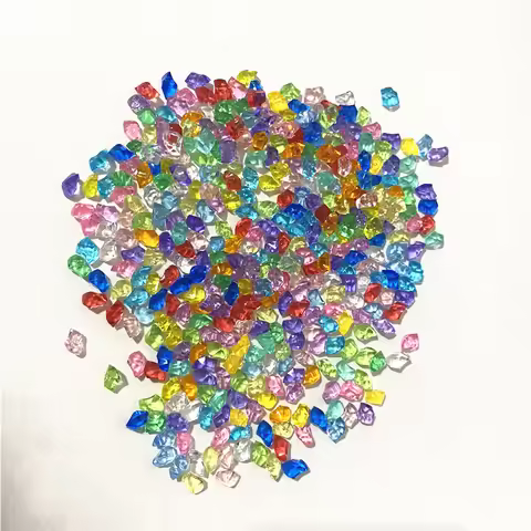 500PCS/Lot 6*9*5mm 50g Tiny Acrylic Pawn Irregular Stone Game Pieces For Games Accessories