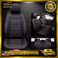 ZEN 6D Universal Car Leather Seat Cover- 5-Seater Front & Rear Cover
