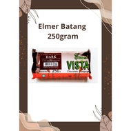 Elmer's Chocolate Bar 250gr Elmer compound dark vista