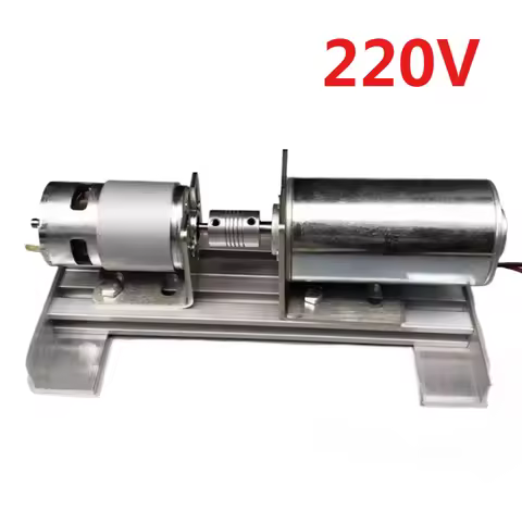 1 Set 220V Double Bearing Silent Inner Rotor High Voltage Motor Permanent Magnet Brushless DC 775 Mo