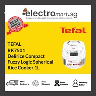 TEFAL RK7501 Delirice Compact  Fuzzy Logic Spherical  Rice Cooker 1L
