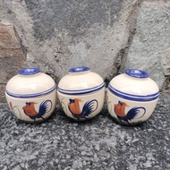 3 SETS OF SMALL CHICKEN DRAWING SOIL 9CM <SPECIALIZED IN SPICES>