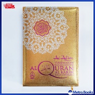 Al Alim Terjemahan Al Quran (KDN) (Saiz Besar A4) (Gold) (Hardcover Sponge) (Jahabersa)