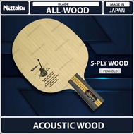 Nittaku Acoustic Wood Table Tennis Blade Paddle Bat Racket Ping Pong Penhold-CS