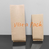 Kemasan Gusset Kraft Paper utk Kopi & Produk Kering lainnya.BahanTebal