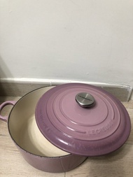 Le Creuset 鑄鐵鍋 24cm 紫色
