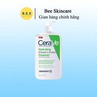 Sữa Rửa Mặt Cerave Hydrating Cream To Foam Cleanser Tẩy Trang BeeSkincare