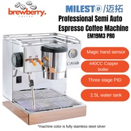 MILESTO EM19M3 PRO  Professional Coffee Machine Stainless Steel Semi-Auto Espresso Coffee Maker Mach
