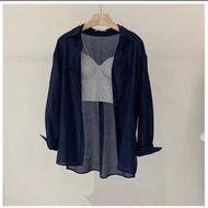 KEMEJA Beststore_id96 - Shirt TransparentPOLOS Shirt/ TrendyWanita Shirt/ Blouse Women
