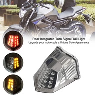LED Motorcycle Tail Light Integrated Turn Signals for Yamaha XJ6 FZ6R 2009-2017 Brake Stop Light Mod