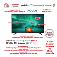 Sharp Android TV 2TC50BG1X Sharp 50 Inch Full HD Android TV AQUOS