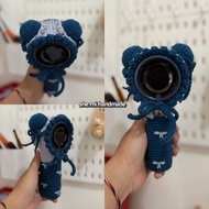 Knitted fan cover/goojodoq gfs001/006/full cover fan crochet