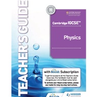 39.10 HODDER Cambridge IGCSE Physics TEACHER'S GUIDE Cambridge O Level Physics Teacher's Guide Cambr