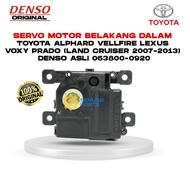 REAR MOTORCYCLE SERVO IN TOYOTA ALPHARD VELLFIRE LEXUS VOXY PRADO DENSO ORIGINAL 063800-0920
