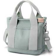 Halemet Ladies Small Zipper Bag Canvas Messenger Bag Shoulder Bag Messenger Bag Stray Bag 2025