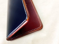 【梁絮皮藝】手縫牛皮長夾/馬臀革/馬韁革/真皮/錢包/財布/Kilcho