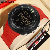 SANDA 6184-3/in stock Classic Style Chronograph Sports Multifunctional Fashion Waterproof Night Ligh