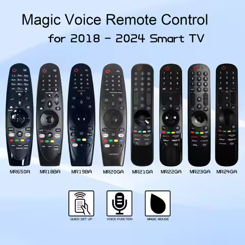 Magic Voice TV New Remote Control MR600 MR650A MR18BA MR19BA MR20GA MR21GA MR22GA MR23GA MR24GA for
