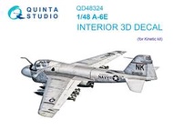 ㊣ Quinta Studio 1/48 A-6E 入侵者攻擊機 Kinetic 3D立體浮雕水貼 QD48324