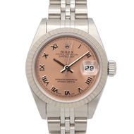 【二手】ROLEXDatejust P 字頭 79174 PK/BA K18WG（白K金）不鏽鋼女士腕錶
