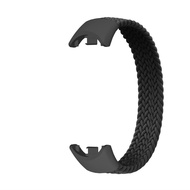 สายรัดแบบถักสำหรับ Xiaomi Mi Band 9 สายผู้หญิงผู้ชาย Xiaomi Smartwatch Band 8 ไนลอนยืดหยุ่นสำหรับ Mi