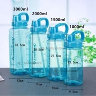 1000ML/1500ML/2000ML/3000ML Drinking Water LeakProof Water Bottle Water Thumbler 豪华大手柄大容量水瓶