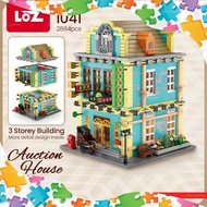 LOZ IDEAS Mini Block 1041 Republic Of Auction House Architecture Building Brick 2864pcs