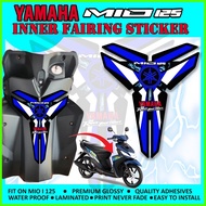 ◕  YAMAHA MIO i 125 INNER FAIRING STICKER / MIO i 125 ACCESSORIES / MIO i 125 STICKER / MIO i stick