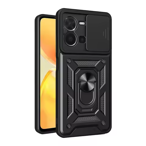Ypm5 New Shockproof Armor Magnetic Case for VIVO Y78 Y77 Y76S Y76 Y75 Y55 Y51 Y36 Y35 Y33S Y31 5G 4G