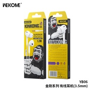 Wekome YB06 Wired Earphone 3.5mm