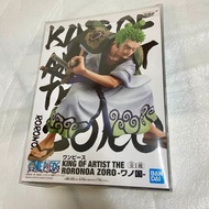 全新正版 海賊王 日版金證(全白) 含防撞盒 藝術王者 KING OF ARTIST THE RORONOA ZORO 和之國 羅羅亞・索隆 ONE PIECE/航海王 現貨公仔