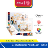 Deli Watercolor Paper Book Watercolor Rough Paper 32K - 73918