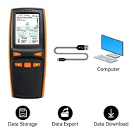 Multi-function PM2.5 Air Quality Detector CO2/PM2.5/HCHO/TVOC Temperature Humidity Sensor Gas Monito