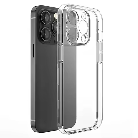 For iPhone 15 16 Pro XS X XR Shockproof Silicone Clear Phone Case For iPhone 13 11 12 14 Pro Max Min
