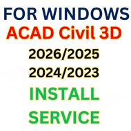 AUTOCAD - CIVIL 3D 2026 2025 2024 2023 - INSTALL SERVICES