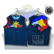 Jia #10020 Jersey tops Black Pilipinas Tanks Dri fit for Men and Women
