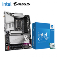 【真威】技嘉 Z790 AORUS ELITE AX-W+Intel【14核】Core i5-14600K