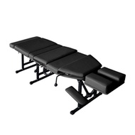 UPGRADED PORTABLE CHIROPRACTIC MASSAGE BED with 2 DROP TABLE