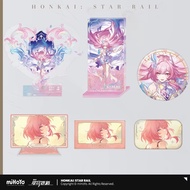 Sunsyea Official Honkai Star Rail Merch From MiHoYo Cyrene Series Badge Keychain Acrylic Stand Ornam