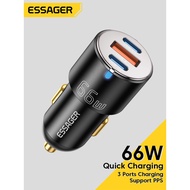 Essager 60w/66w Car Charger Type C 12v-24v
