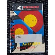 EXCEED ARCHERY Score Book