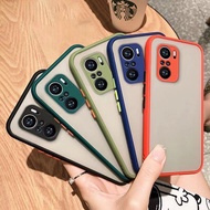 costofrich เคสขอบสีสวยๆ หลังขุ่น เคส OPPO Reno7 5g Reno7pro Reno7z A16K A76 A36 A96 5g A96 4g A74 4g