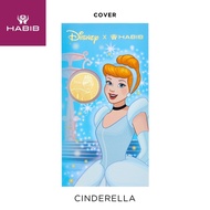 JB9 Disney x HABIB Princess Cinderella Gold Wafer Coin, 999.9 Gold (0.20G)