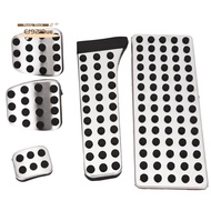 5PC Car Pedal Cover Accessories with Footrest for   W203 W222 W213 W205 W204 W211 W212 W210 X204 W21
