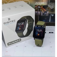 Jam Digitec Runner Hijau Smartwatch Original