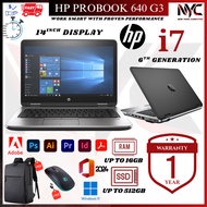 HP ProBook 440 G5 HP 250 G6 i5 7th 8th Gen SSD FHD Business Laptop Window 11 Pro 1 Year Warranty