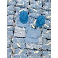 AYA II A|O 3IN1 GIRLS' KIDSWEAR OOTD TERNO JOGGER w/ CAP | BLUE 1-10YO - VN A611